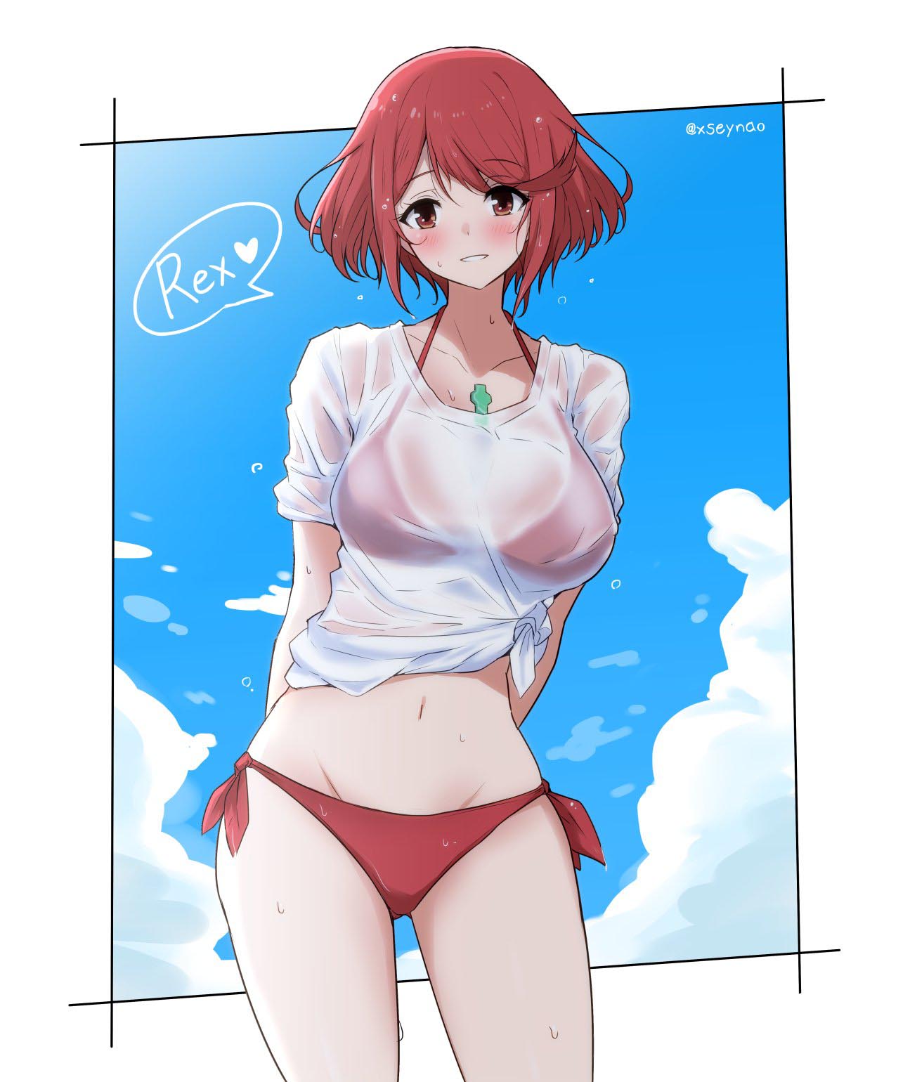 每日好图：“异度之刃2” 同人图精选②【画师：もちもち】