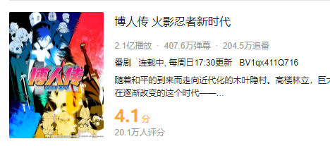 《火影忍者》的续作 为什么会被归类为“不可燃垃圾”?插图13 《火影忍者》的续作 为什么会被归类为“不可燃垃圾”?