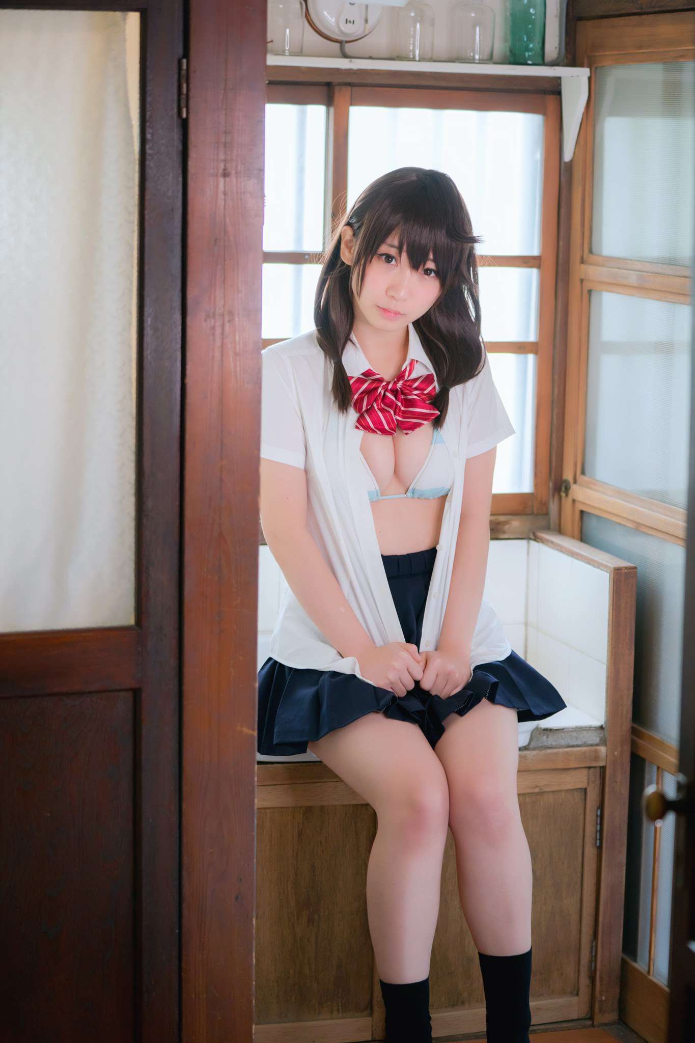 【伊织萌】“JK制服”【性感写真集】