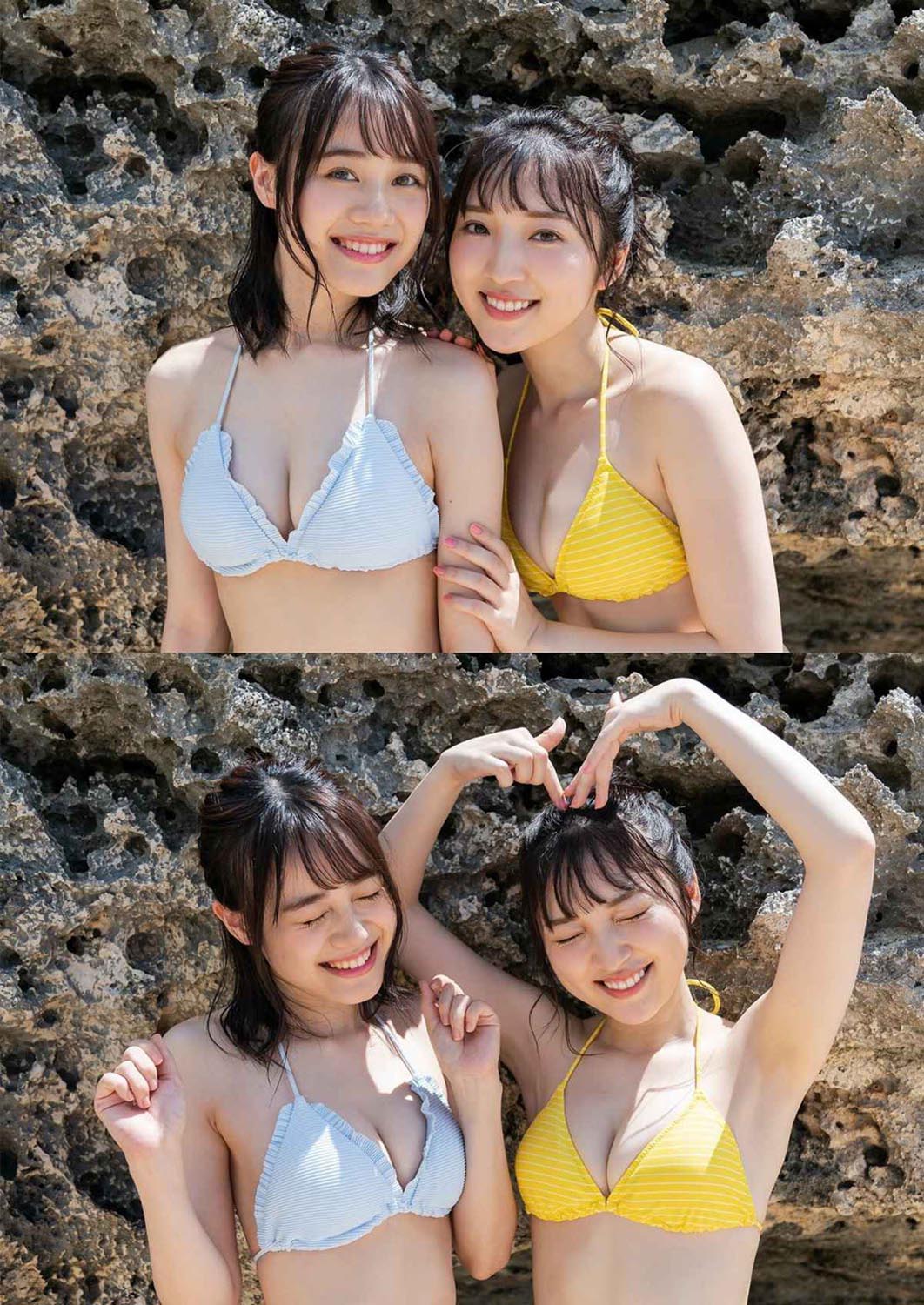 【Pyxis】豊田萌絵 伊藤美来  【W泳装写真集】