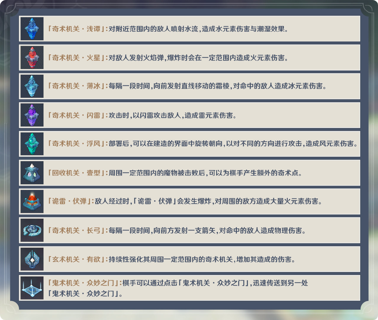 原神1.3:「机关棋谭」玩法说明插图20 原神1.3:「机关棋谭」玩法说明