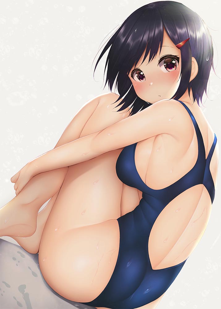 每日好图：P站#二次元美少女插画精选#小裤裤【みなとおじたん】