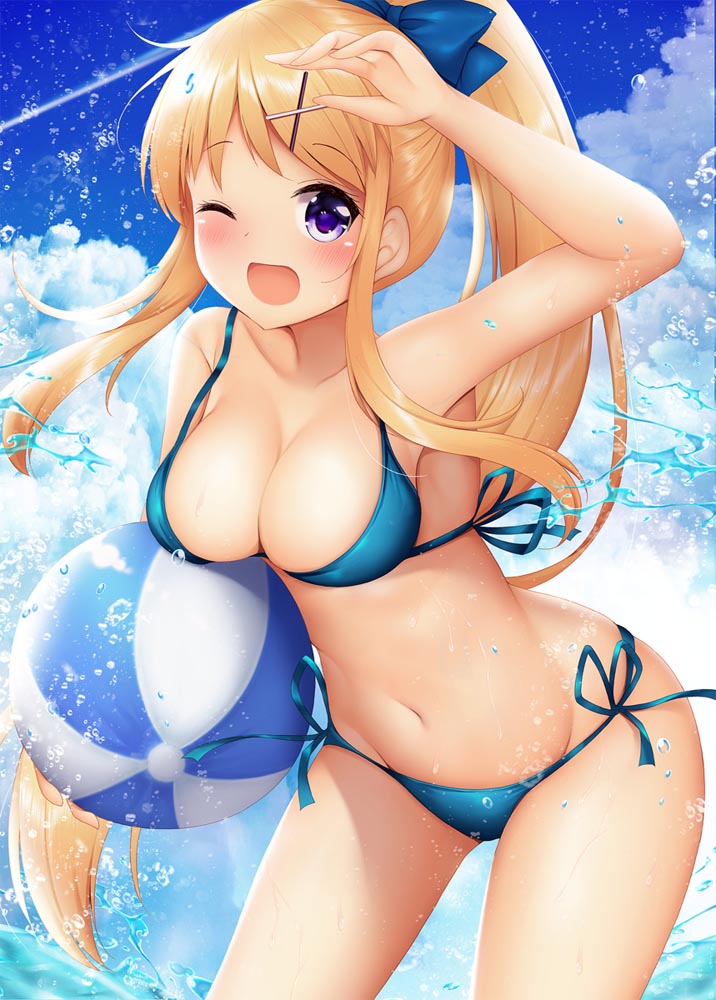 每日好图：P站#二次元美少女插画精选#小裤裤【みなとおじたん】
