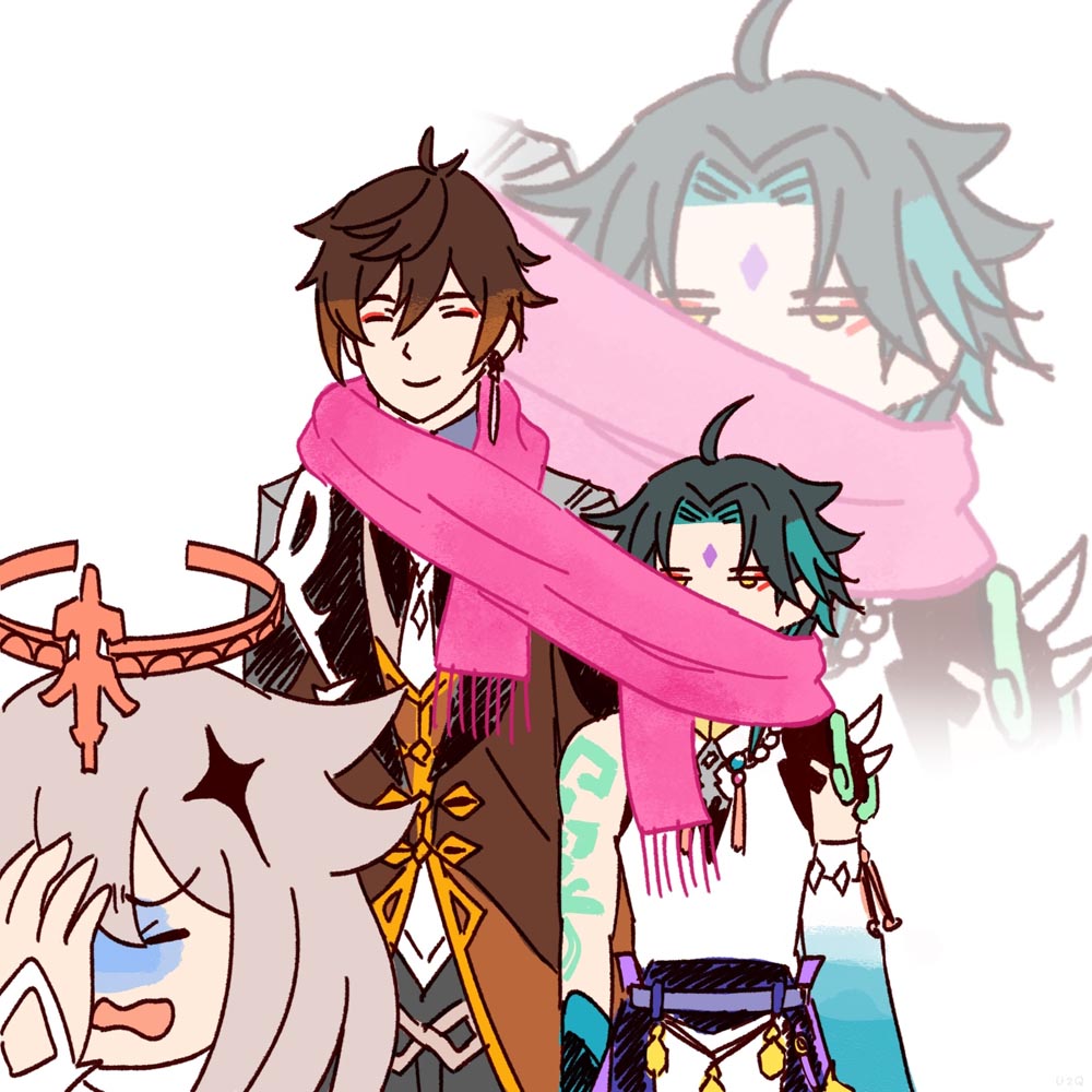 每日好图：晚安原神#原神同人图#Pixiv【2月19日新】