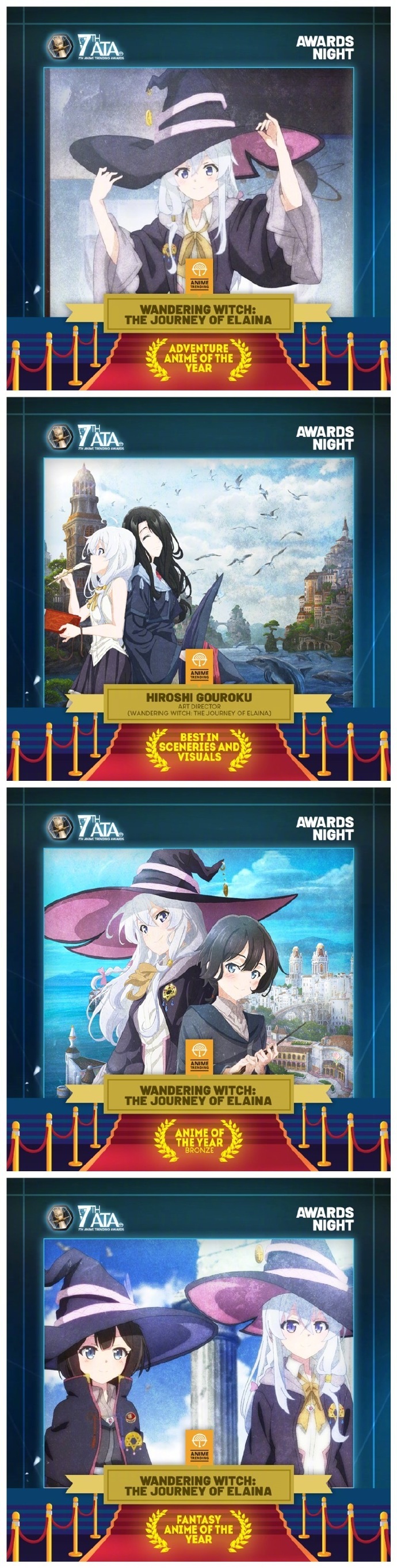 『Anime Trending』第7届动画趋势大赏 2020年度全得奖作品一览