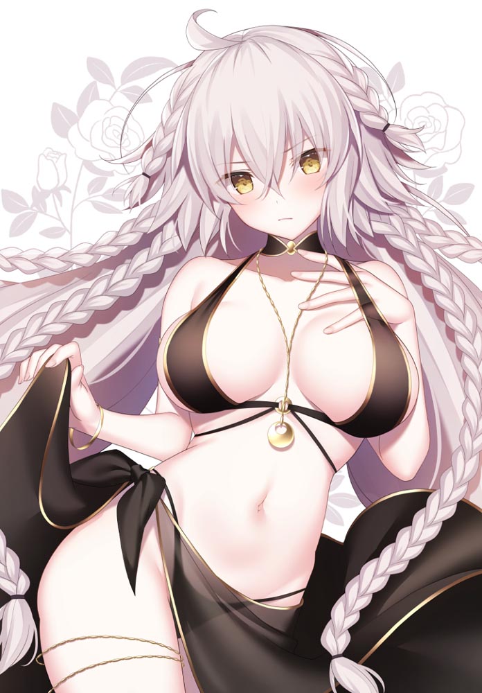 每日好图：二次元美少女#FGO同人图#Pixiv插画精选【画师：みこ】