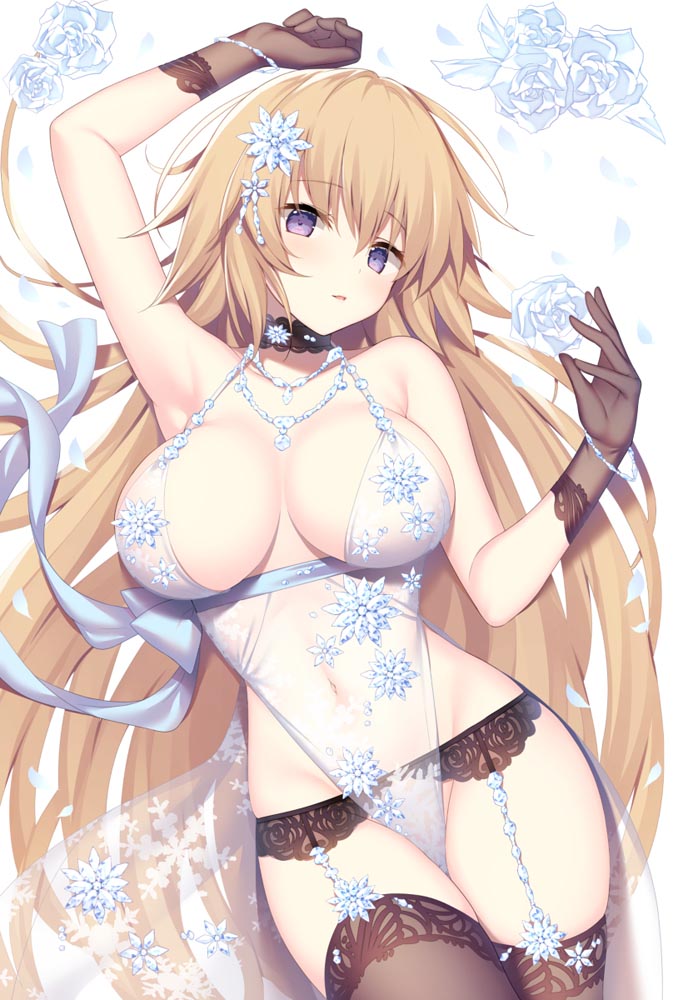 每日好图：二次元美少女#FGO同人图#Pixiv插画精选【画师：みこ】
