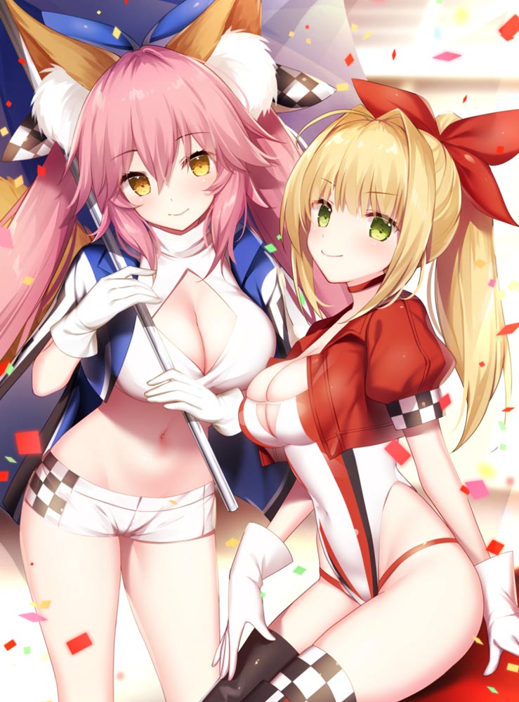 每日好图：二次元美少女#FGO同人图#Pixiv插画精选【画师：みこ】
