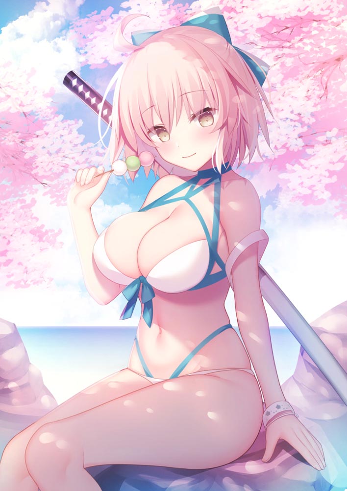 每日好图：二次元美少女#FGO同人图#Pixiv插画精选【画师：みこ】