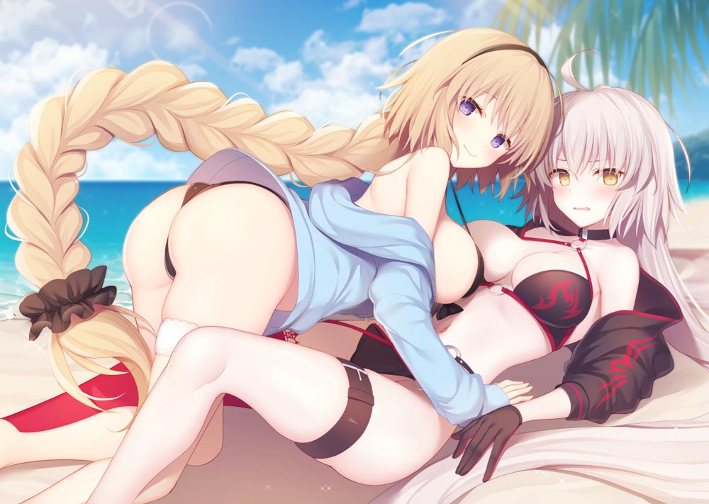 每日好图：二次元美少女#FGO同人图#Pixiv插画精选【画师：みこ】