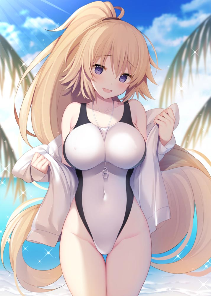 每日好图：二次元美少女#FGO同人图#Pixiv插画精选【画师：みこ】