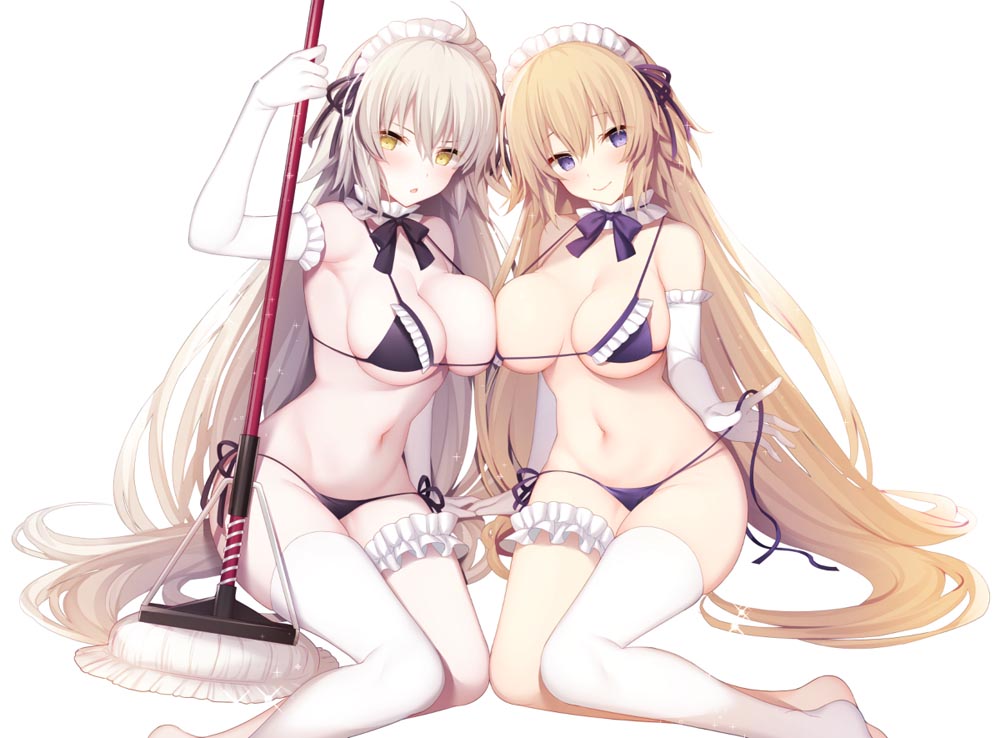 每日好图：二次元美少女#FGO同人图#Pixiv插画精选【画师：みこ】