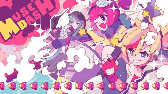 热门国产音游《喵斯快跑》（Muse Dash）将于4月8日发售NS实体版