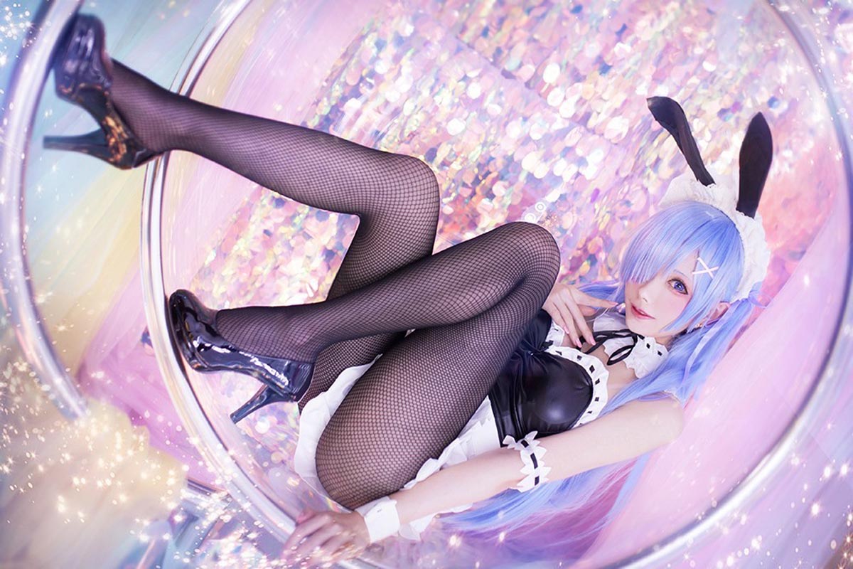 【Mon夢】Re：从零开始的异世界生活 长发雷姆【COS写真集31P】