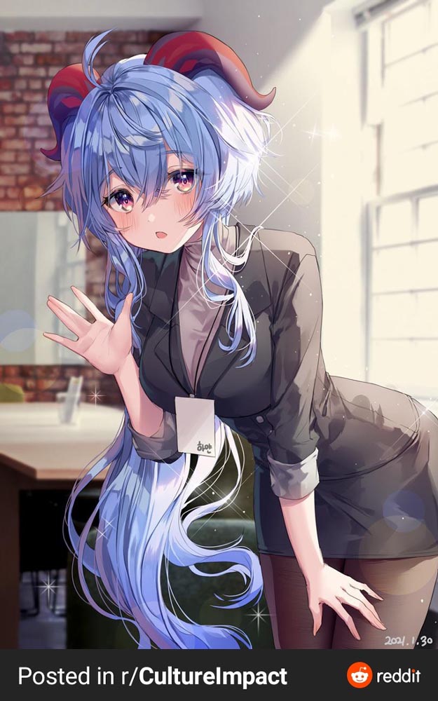 原神同人图：午安原神#P站涩图#每日好图【4月2日新】