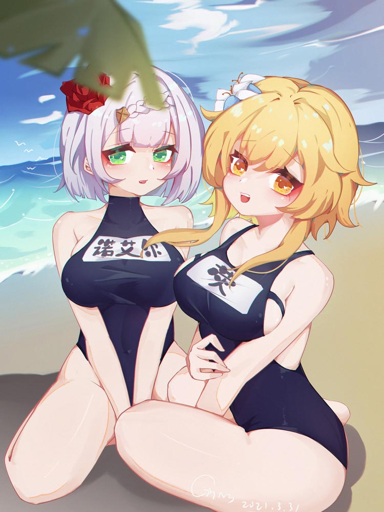 原神同人图：早安原神#Pixiv插画#每日好图【4月7日新】
