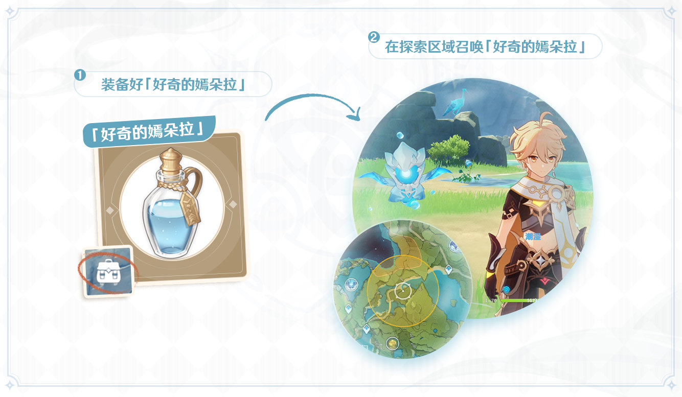 原神1.4:「纯水之愿」活动玩法说明,可获得小宠物插图2 原神1.4:「纯水之愿」活动玩法说明,可获得小宠物