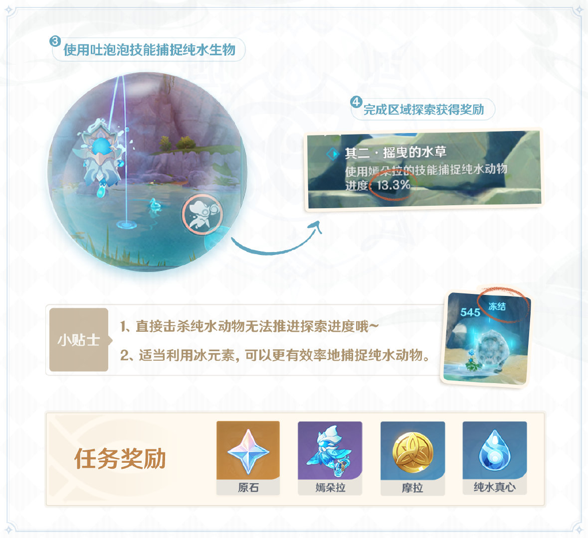 原神1.4:「纯水之愿」活动玩法说明,可获得小宠物插图6 原神1.4:「纯水之愿」活动玩法说明,可获得小宠物