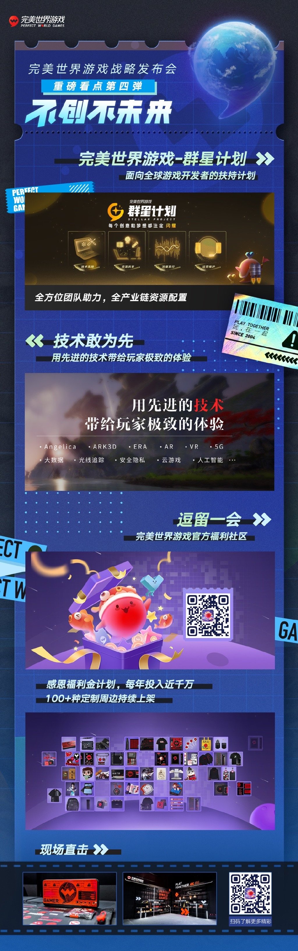 近30款端游手游一起来！【2021完美世界游戏战略发布会】 总结长图