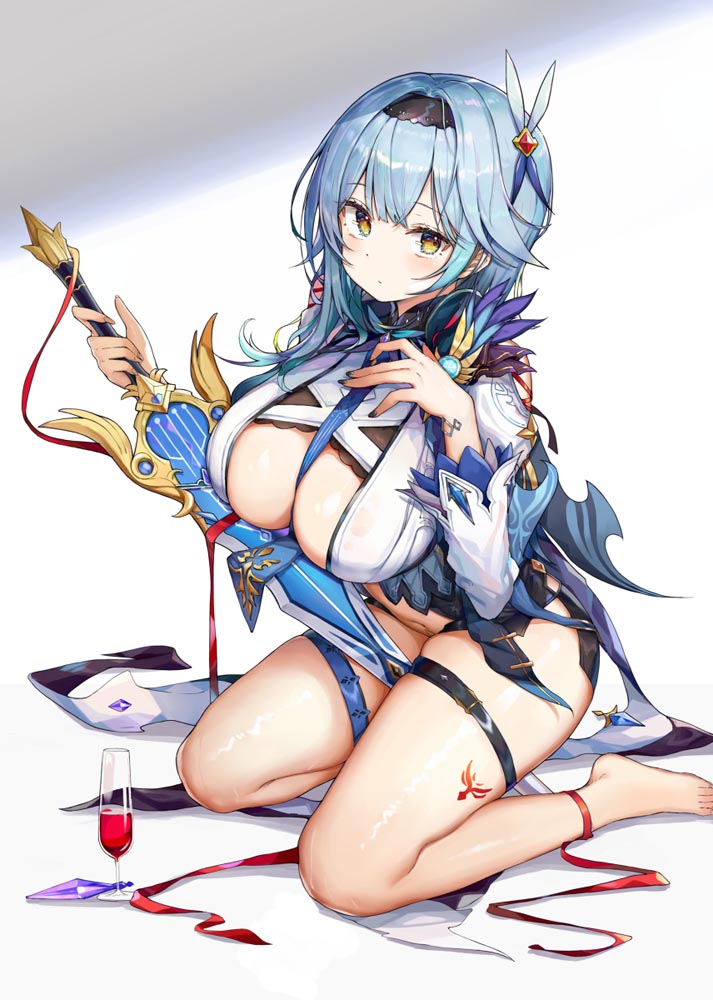 原神同人图：早安原神#P站福利图#每日好图【4月26日新】