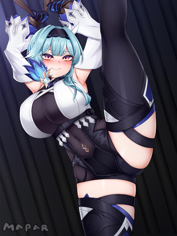 原神同人图：优菈同人图#P站好图【小合集】