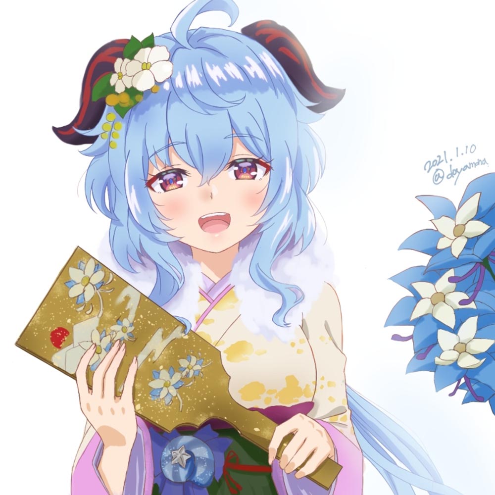 晚安原神#P站美图#原神同人图【5月1日劳动节快乐】
