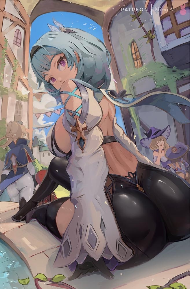 P站二次元同人图：Pixiv#晚安原神【5月10日新】
