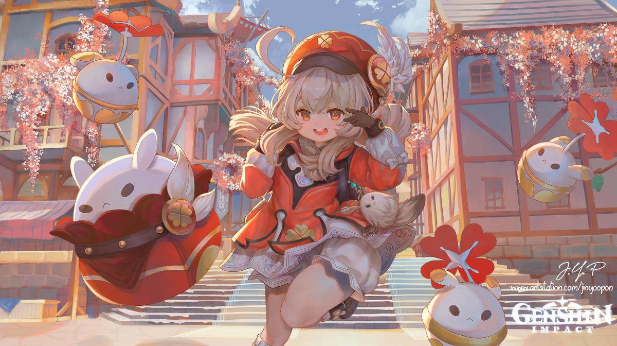 美少女同人图#午安原神【210518】