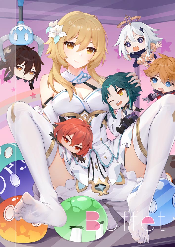二次元美少女同人插画#早安原神【210519】
