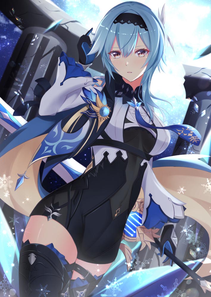 二次元美少女同人插画#早安原神【210519】