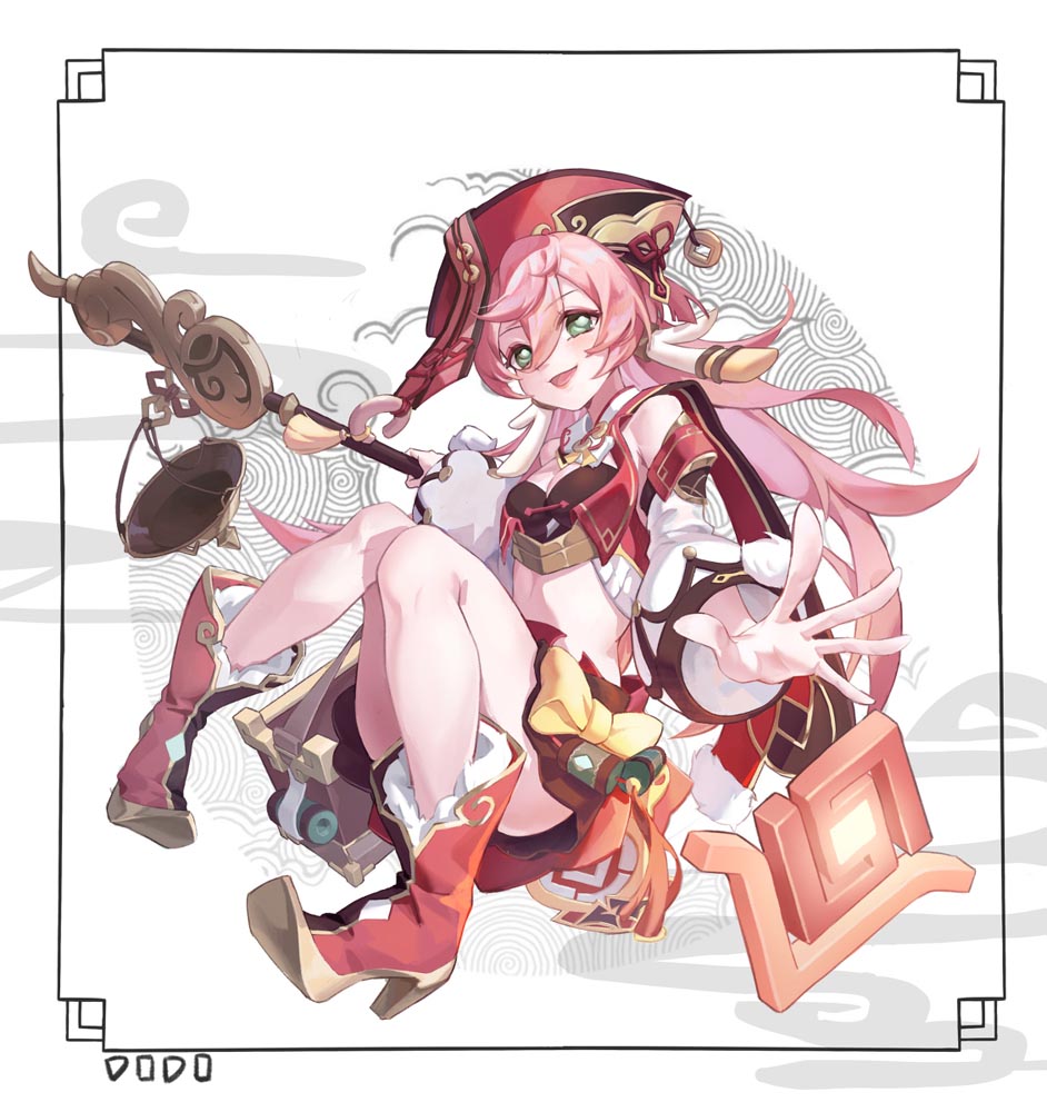 二次元美少女同人插画#早安原神【210519】