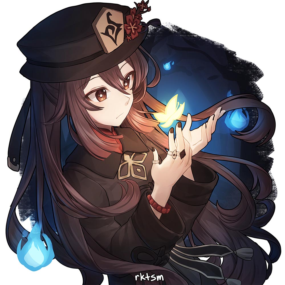 二次元美少女同人插画#午安原神【210519】