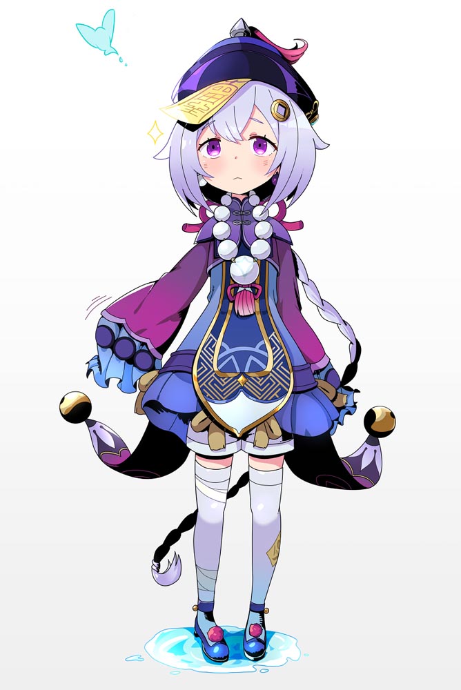 二次元美少女同人插画#午安原神【210519】