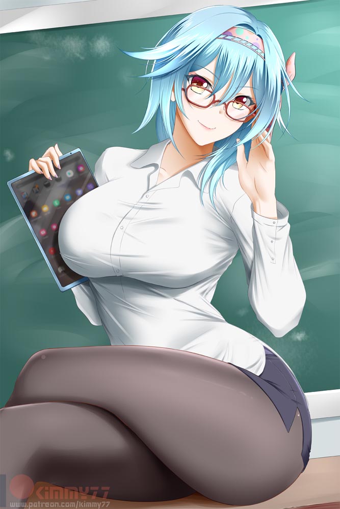 二次元美少女同人插画#午安原神【210519】
