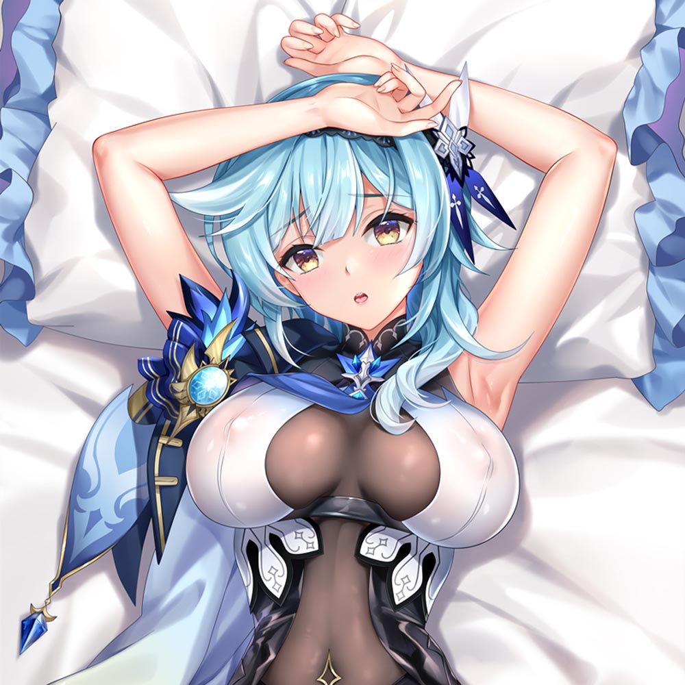 二次元美少女同人插画#午安原神【210519】