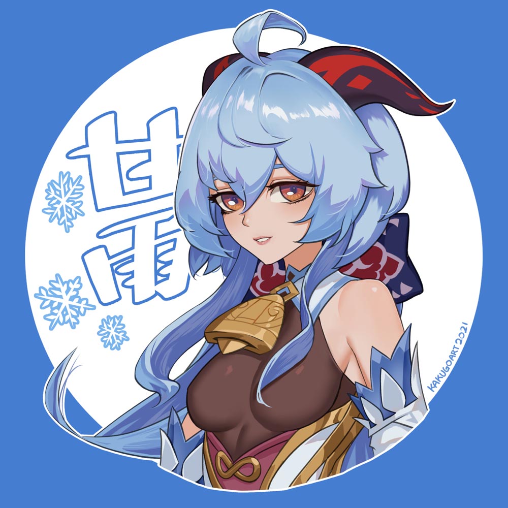 二次元美少女同人插画#午安原神【210519】