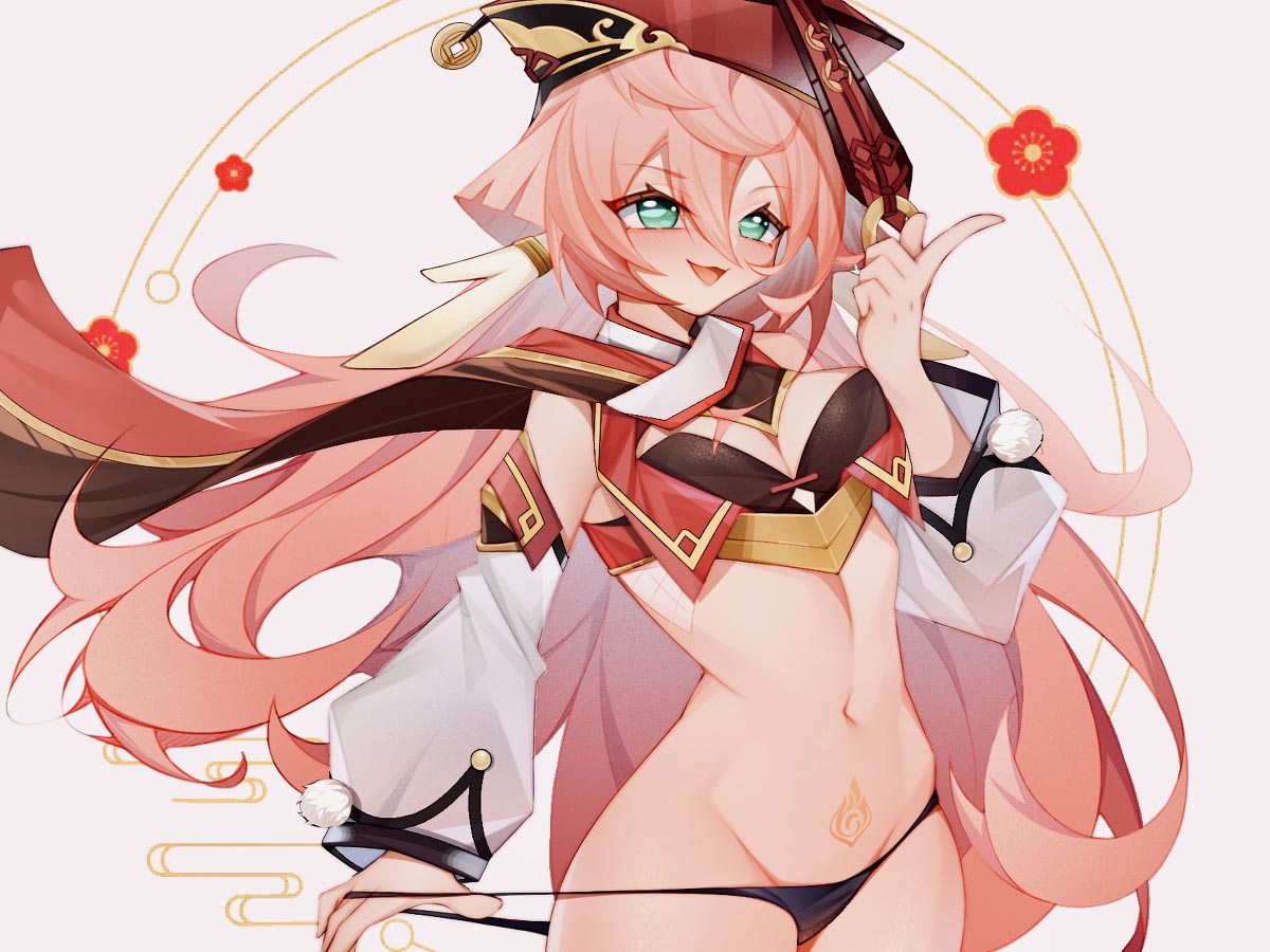 二次元美少女同人插画#晚安原神【210519】