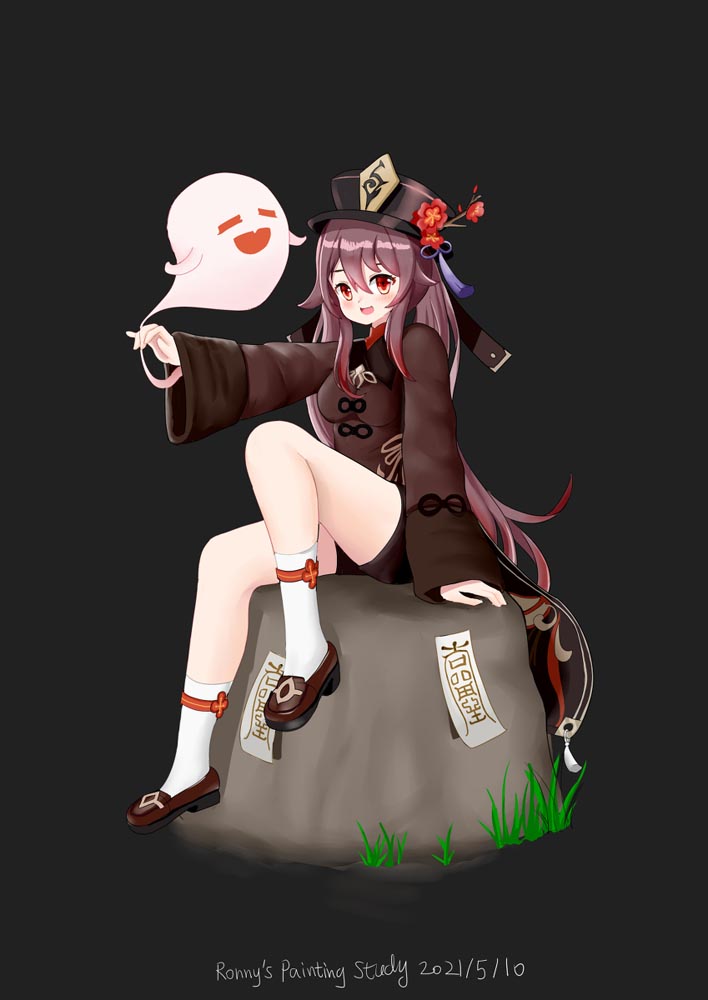 二次元美少女同人插画#晚安原神【210519】
