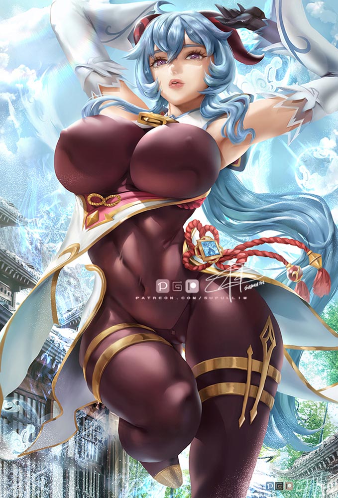 P站原神同人插画精选#晚安原神【210520】