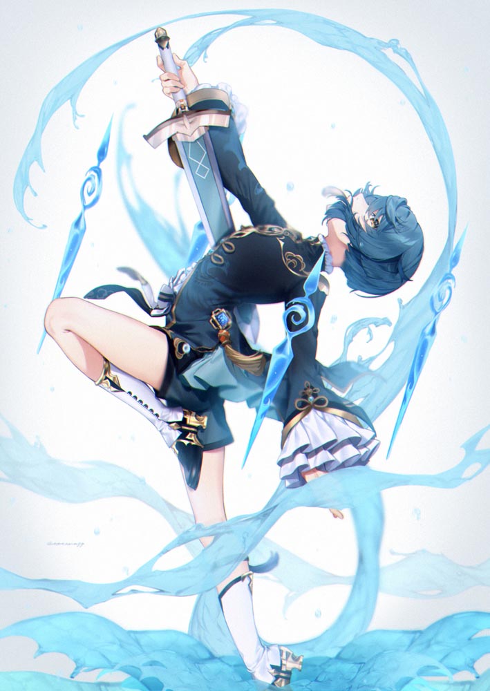 二次元美少女#原神#午安原神【210523】