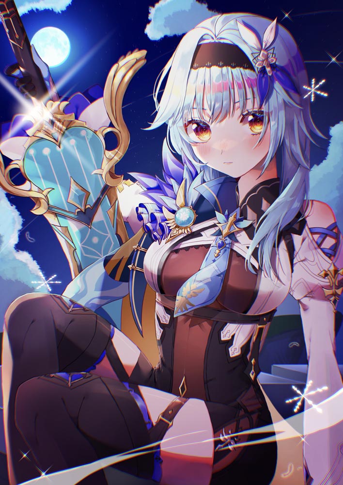 晚安原神#美少女同人图【210527】