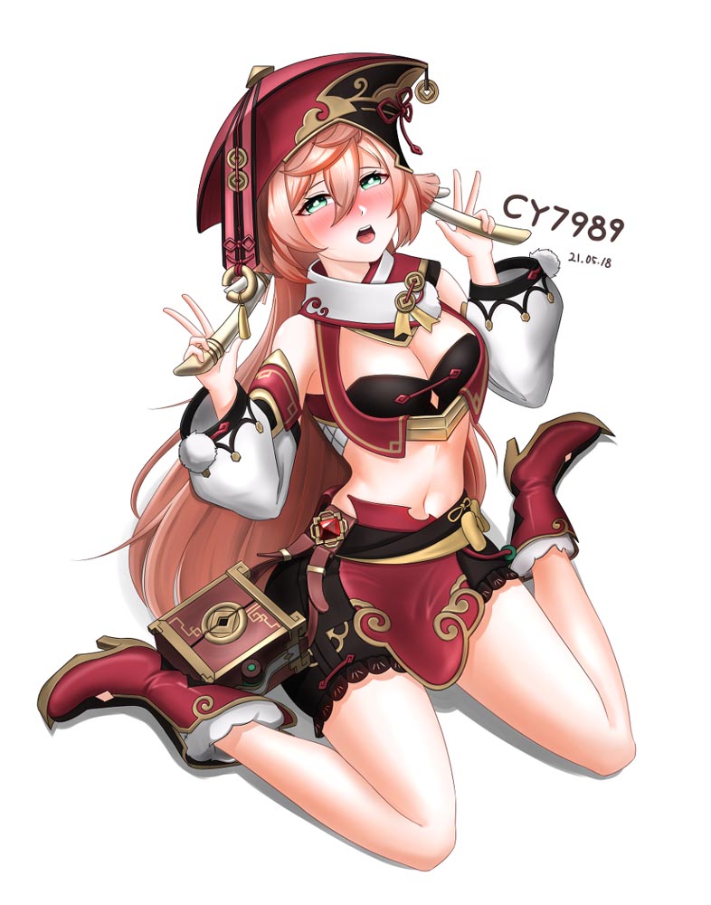 晚安原神#美少女同人图【210527】