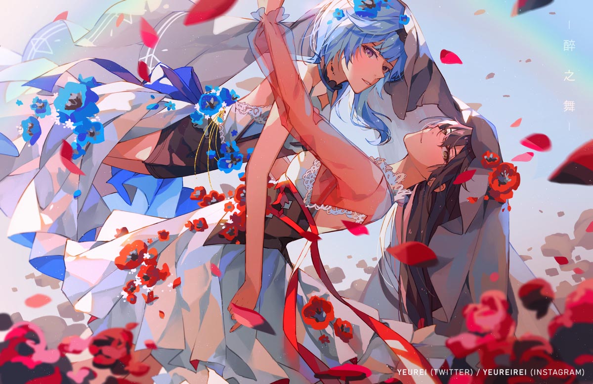 二次元美少女同人图#早安原神【210529】