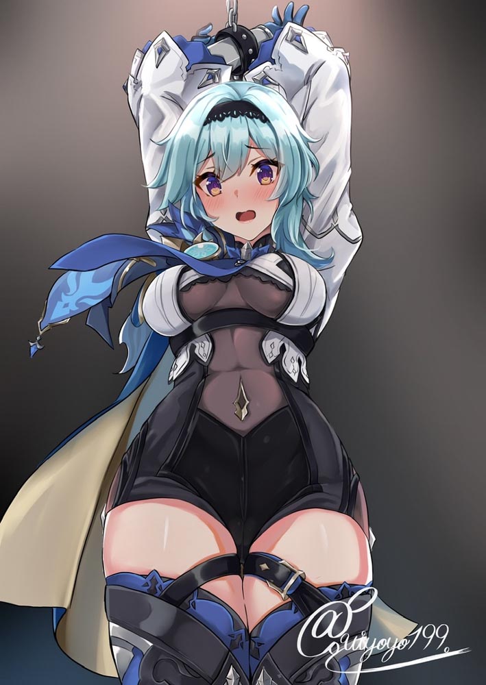 二次元美少女同人图#早安原神【210529】
