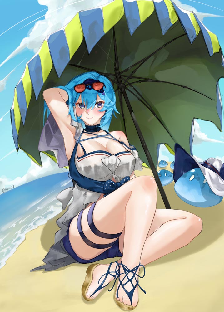 二次元美少女同人图#午安原神【210529】