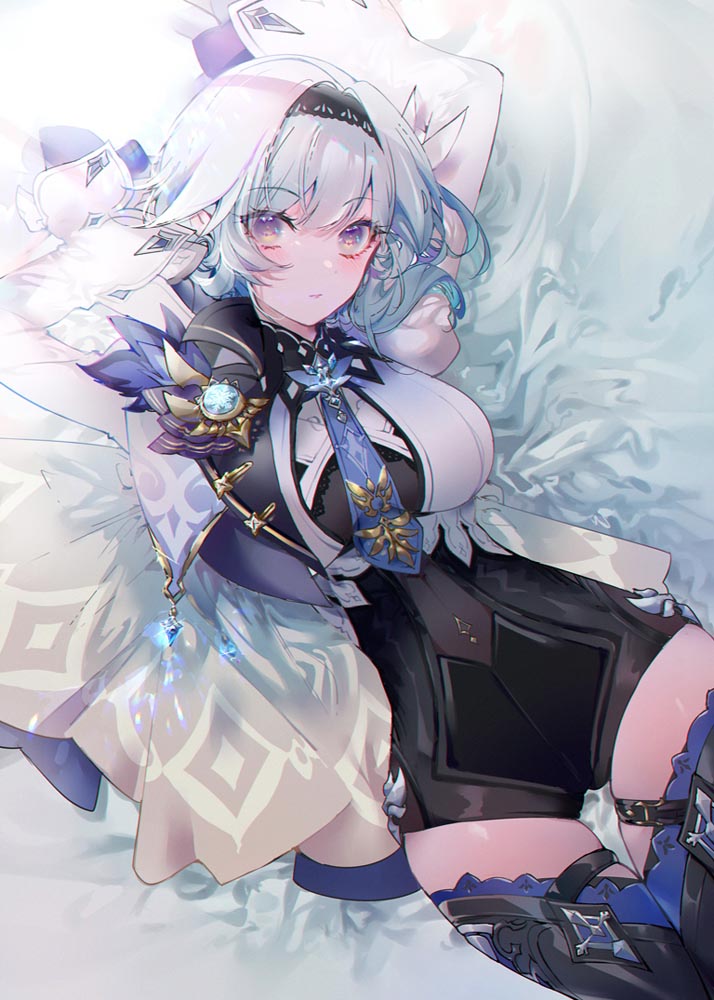二次元美少女同人图#午安原神【210529】