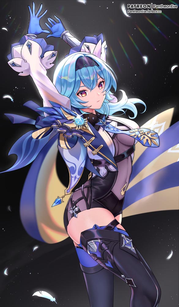 二次元美少女同人图#午安原神【210602】