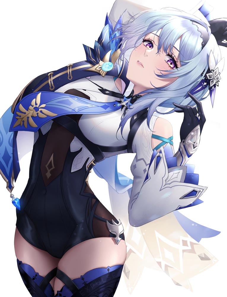 二次元美少女同人图#晚安原神【210602】
