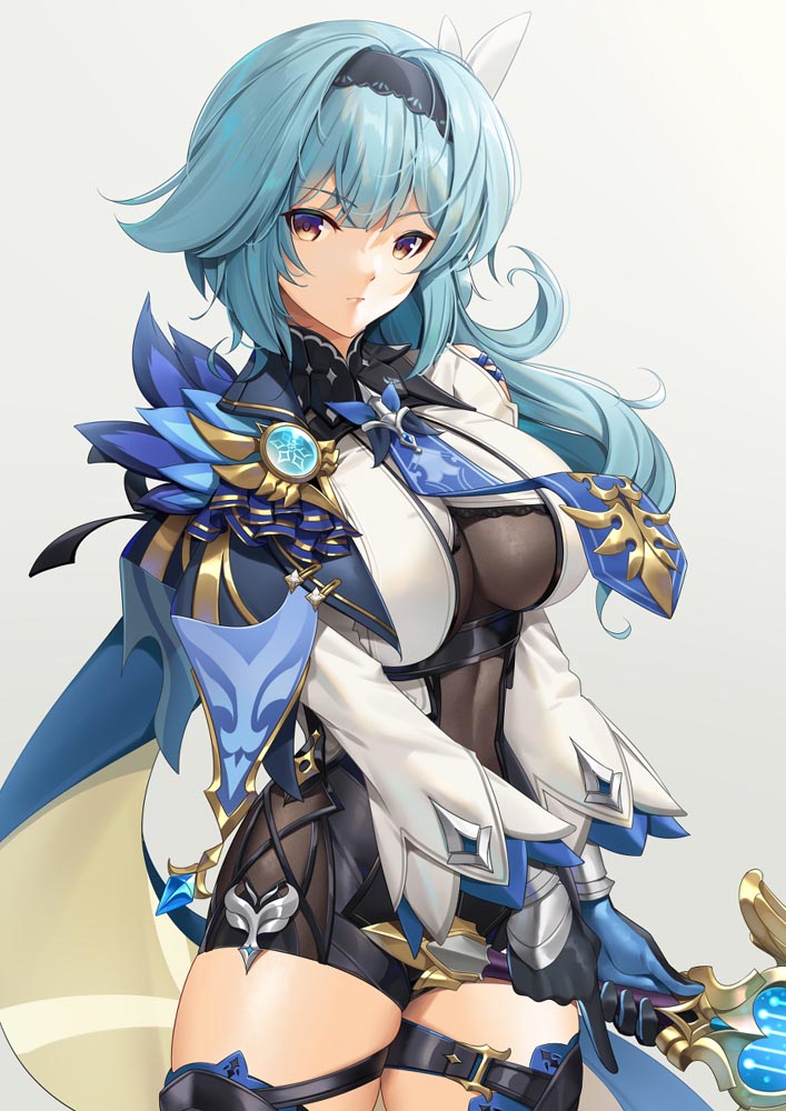 二次元美少女同人图#晚安原神【210602】