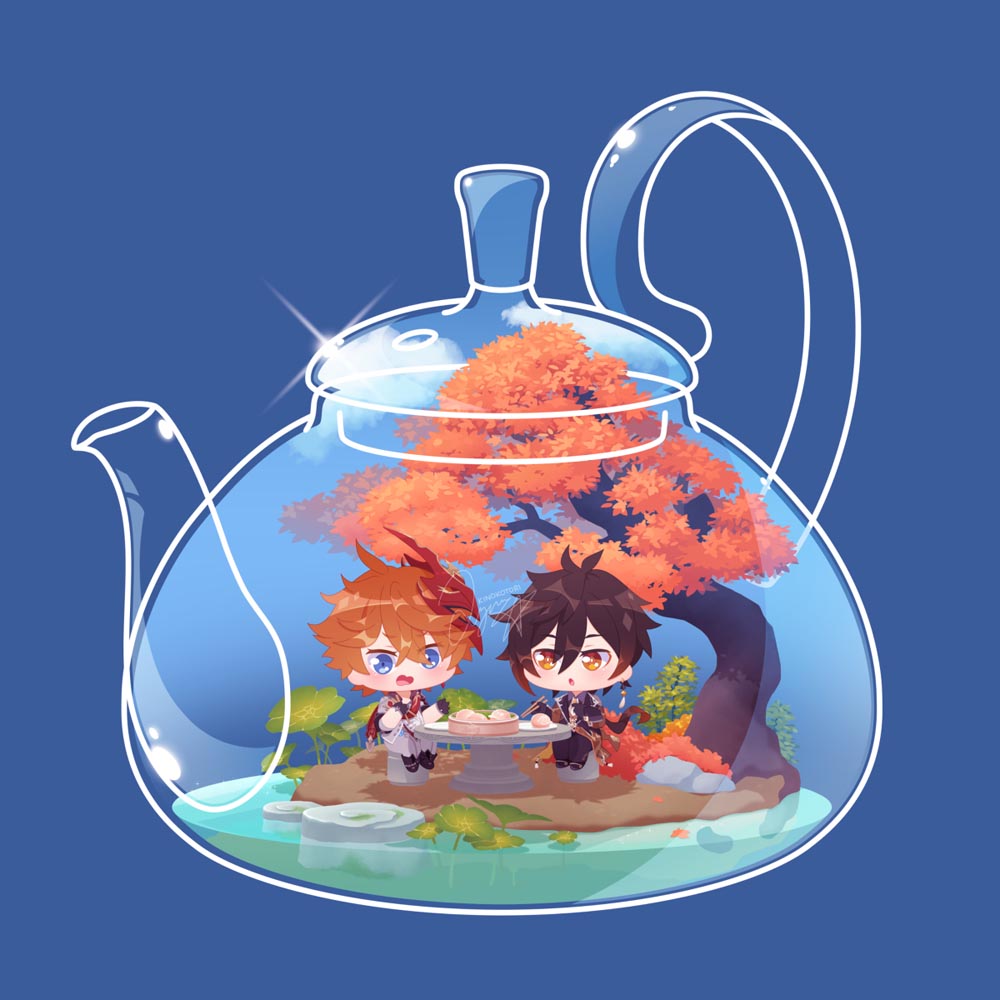 早安原神#P站原神同人图【210604】
